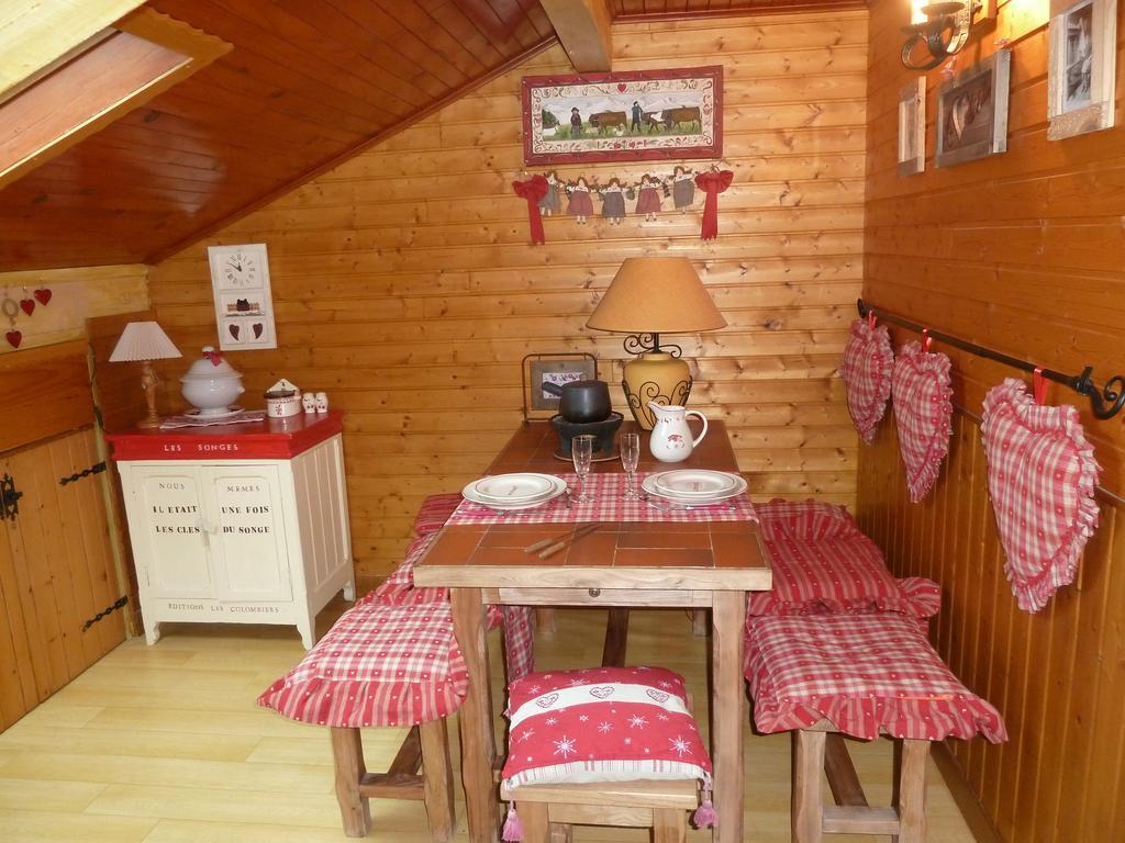 Chalet La Colombiere Sainte-Agnès Habitación foto